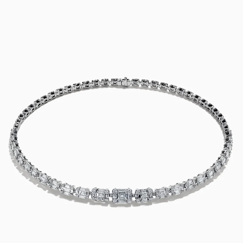 Don't Miss Out On Bestselling Jewelry At Special Prices Classique 14K White Gold Choker Necklace