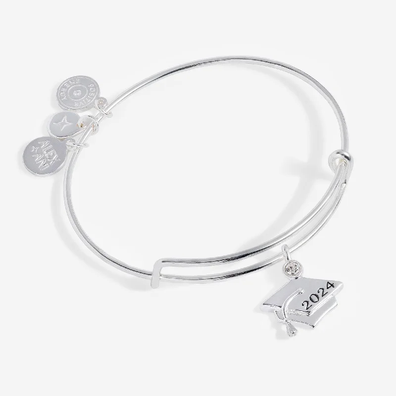 Last Chance To Shop High-End Jewelry At Markdown Prices 2024 Graduation Cap Charm Bangle