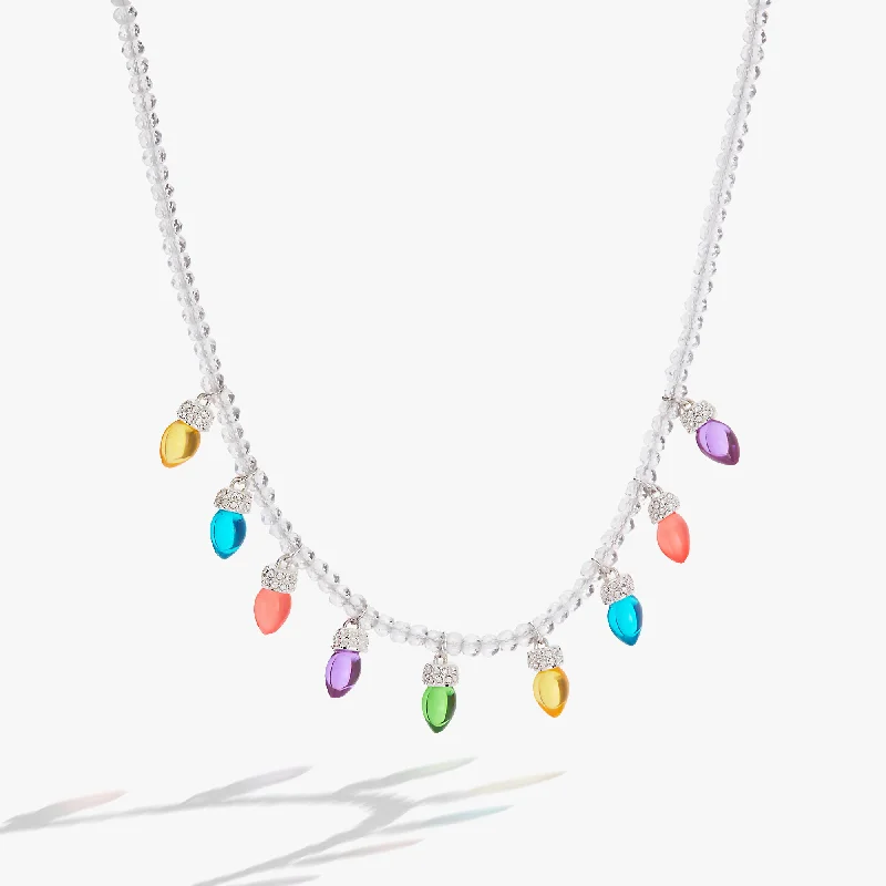 Timeless Jewelry At Special Discount Rates Christmas Light Bulb Necklace