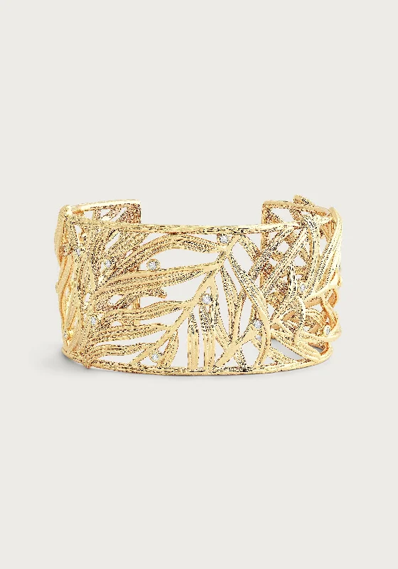 Shop Stylish Jewelry Now And Save Big Palm Leaves Cuff