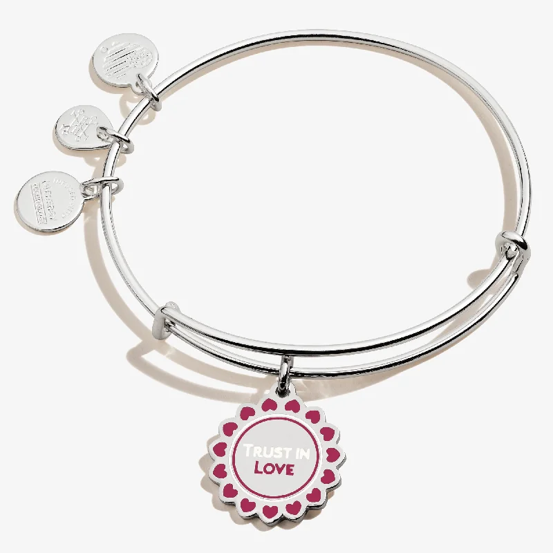 Celebrate With Sparkle – Jewelry Sale Now Live 'Trust in Love' Charm Bangle