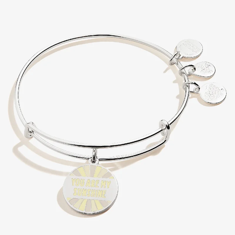 Exclusive Jewelry Markdowns – Limited-Time Offer 'You Are My Sunshine' Charm Bangle